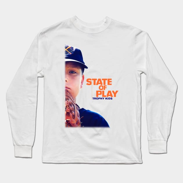 State of Play Trophy Kids Long Sleeve T-Shirt by Virtue in the Wasteland Podcast